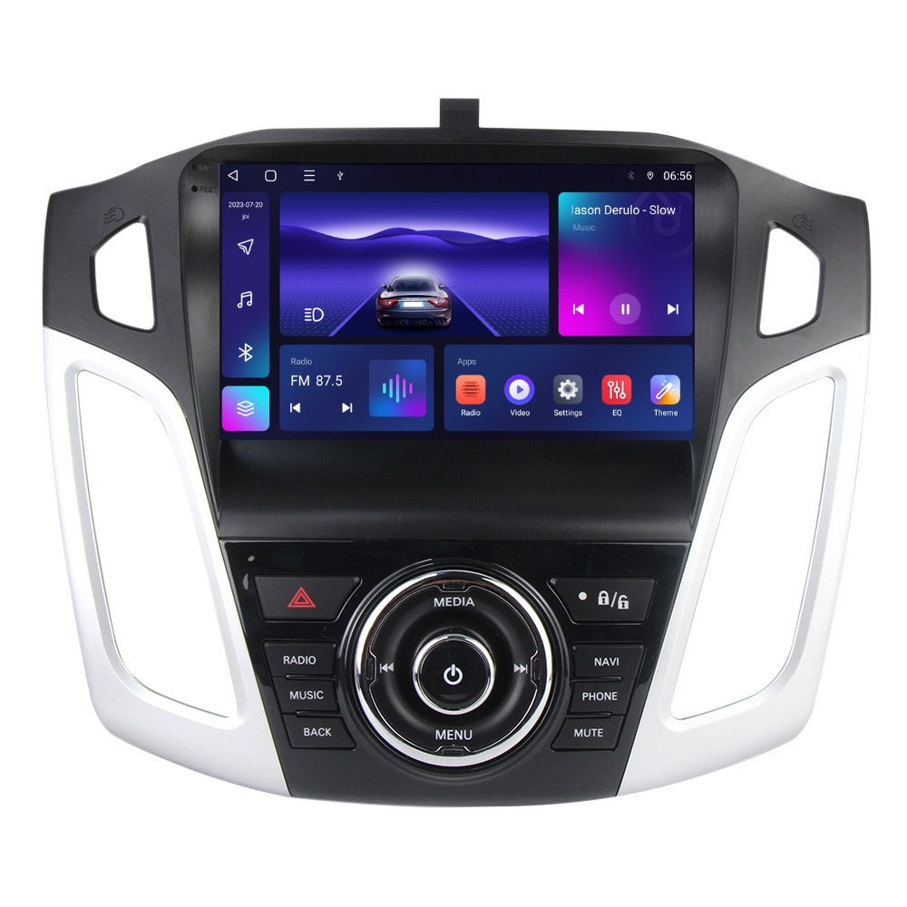 Navigatie dedicata cu Android Ford Focus III 2011 - 2018, 2GB RAM, Radio GPS Dual Zone, Display HD QLED 9