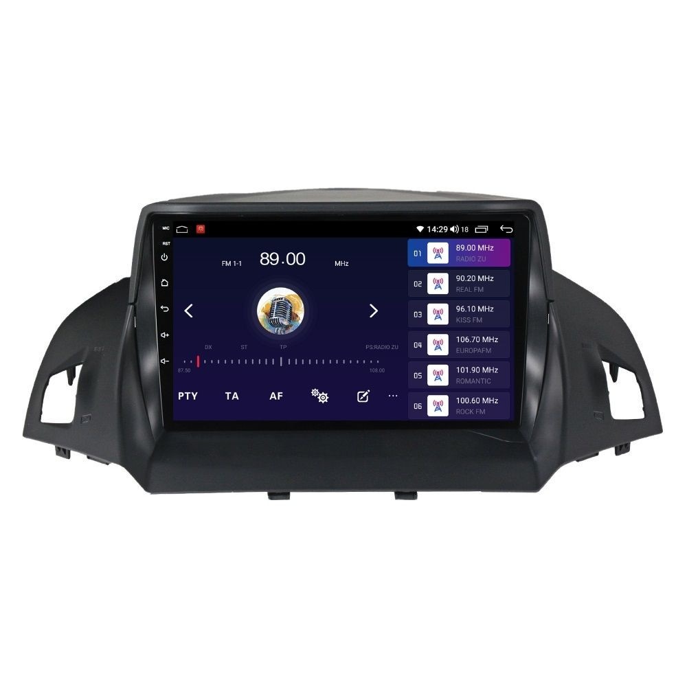 Navigatie dedicata cu Android Ford Kuga II 2012 - 2019, 2GB RAM, Radio GPS Dual Zone, Display HD QLED 9