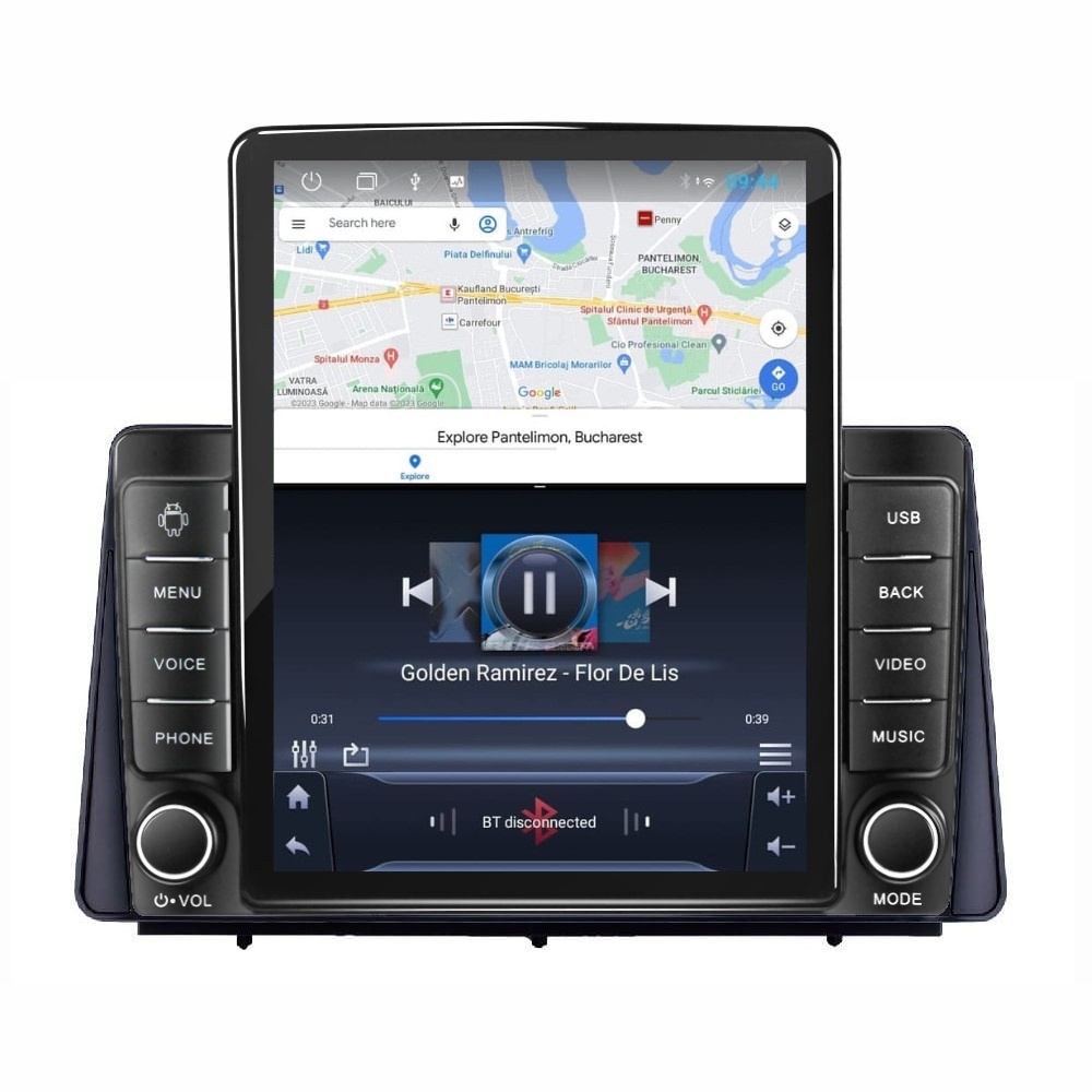 Navigatie dedicata cu Android Ford Kuga III dupa 2019, 1GB RAM, Radio GPS Dual Zone, Touchscreen IPS 9.7