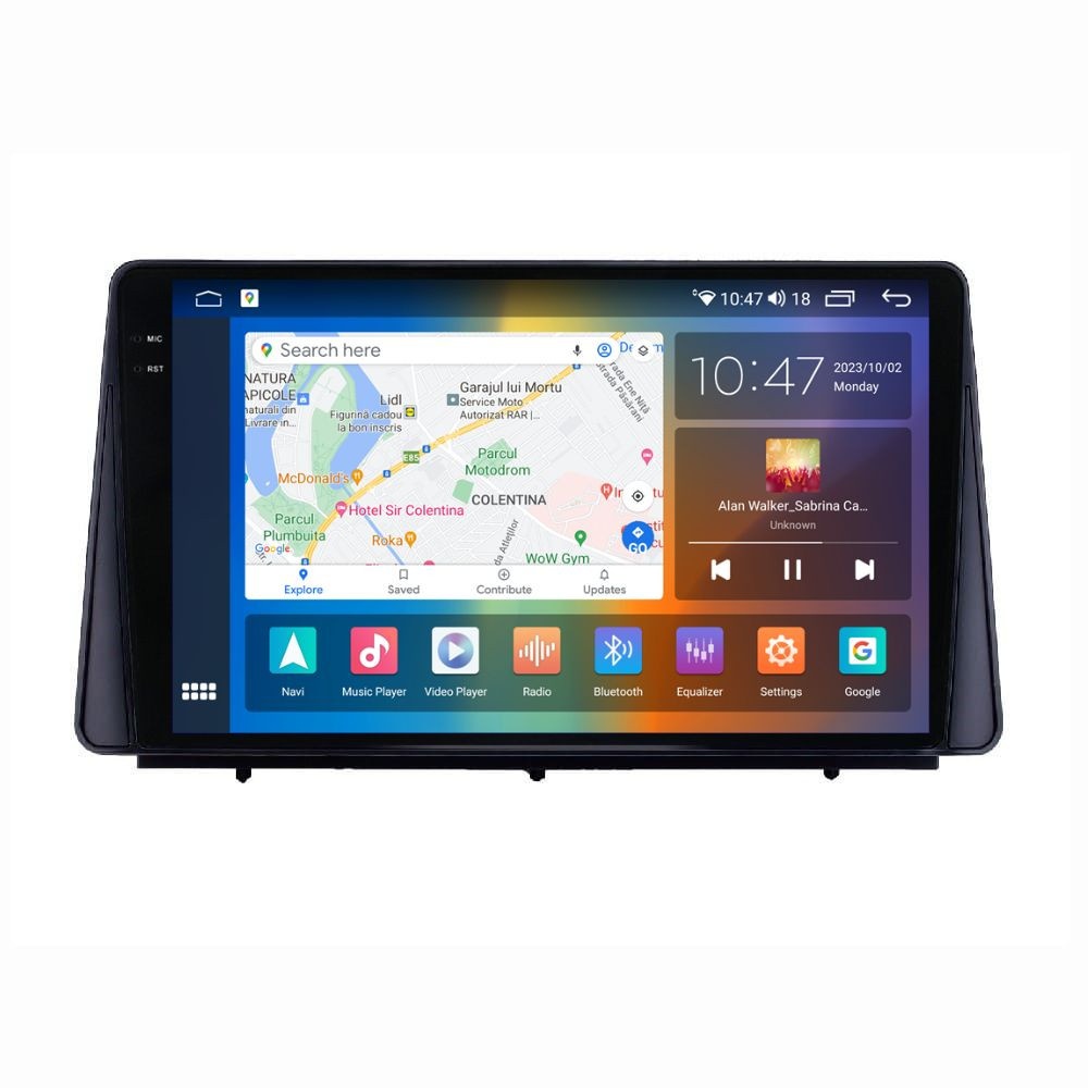 Navigatie dedicata cu Android Ford Kuga III dupa 2019, 4GB RAM, Radio GPS Dual Zone, Display 2K QLED 10.36