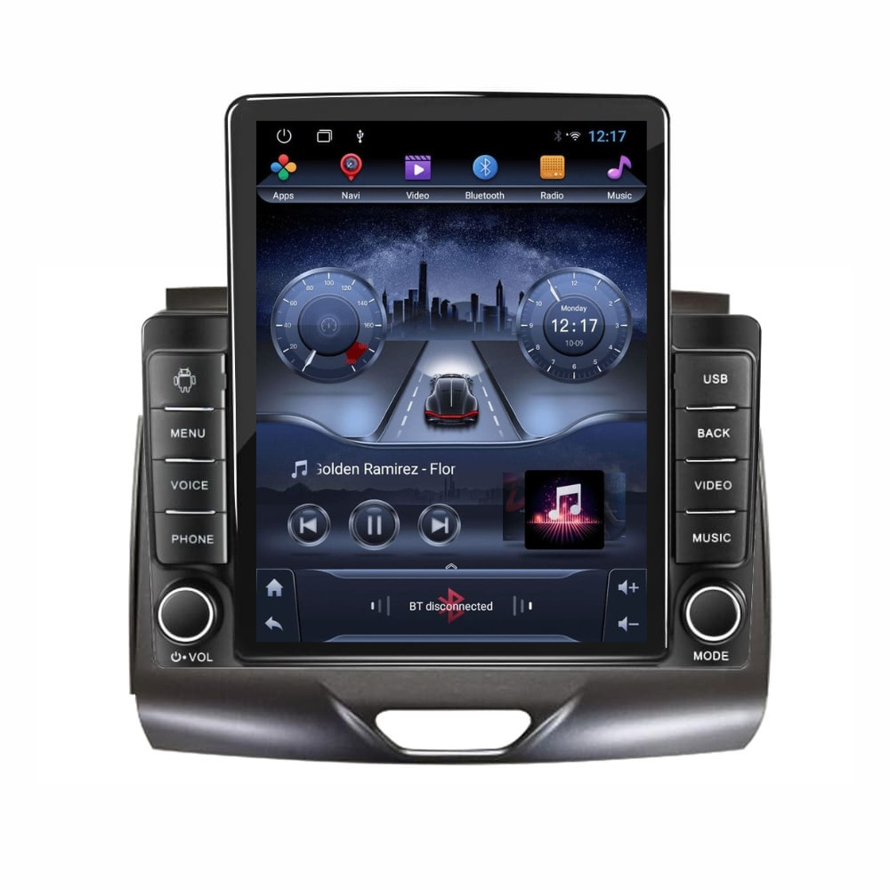 Navigatie dedicata cu Android Ford Ranger dupa 2015 cu navigatie originala, 2GB RAM, Radio GPS Dual Zone, Touchscreen IPS 9.7