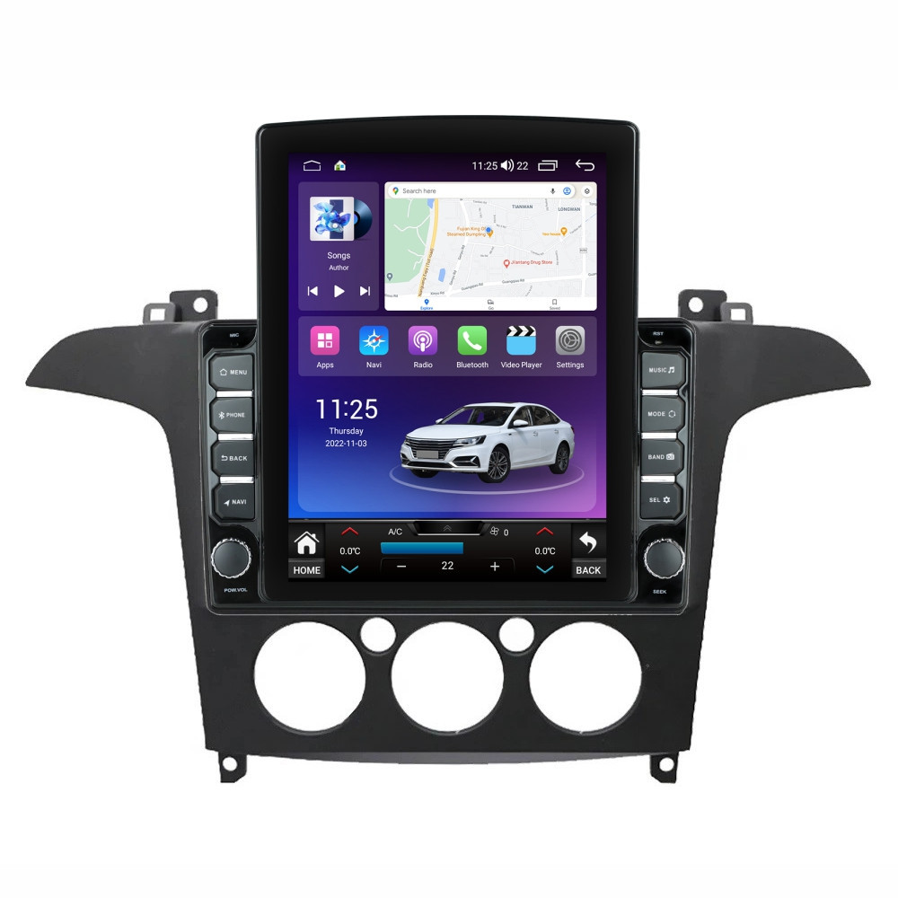 Navigatie dedicata cu Android Ford S-Max I / Galaxy II 2006 - 2015, clima manuala, 8GB RAM, Radio GPS Dual Zone, Touchscreen IPS 9.7