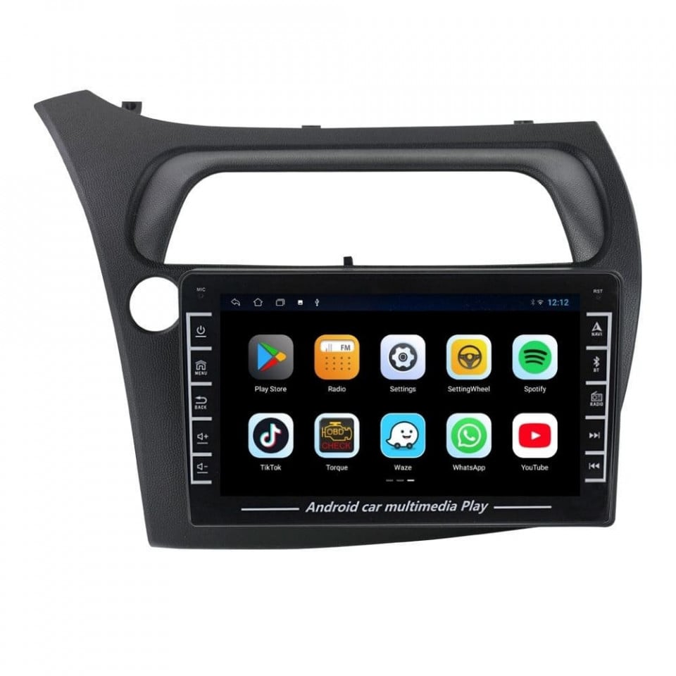 Navigatie dedicata cu Android Honda Civic VIII Hatchback 2006 - 2011, 1GB RAM, Radio GPS Dual Zone, Display HD IPS 8