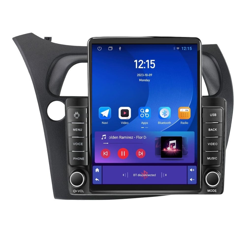 Navigatie dedicata cu Android Honda Civic VIII Hatchback 2006 - 2011, 1GB RAM, Radio GPS Dual Zone, Touchscreen IPS 9.7