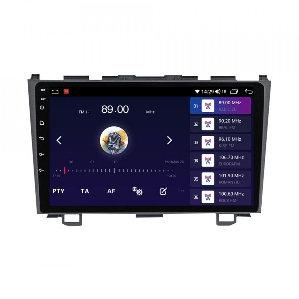 Navigatie dedicata cu Android Honda CR-V III 2006 - 2012, 4GB RAM, Radio GPS Dual Zone, Display HD QLED 9