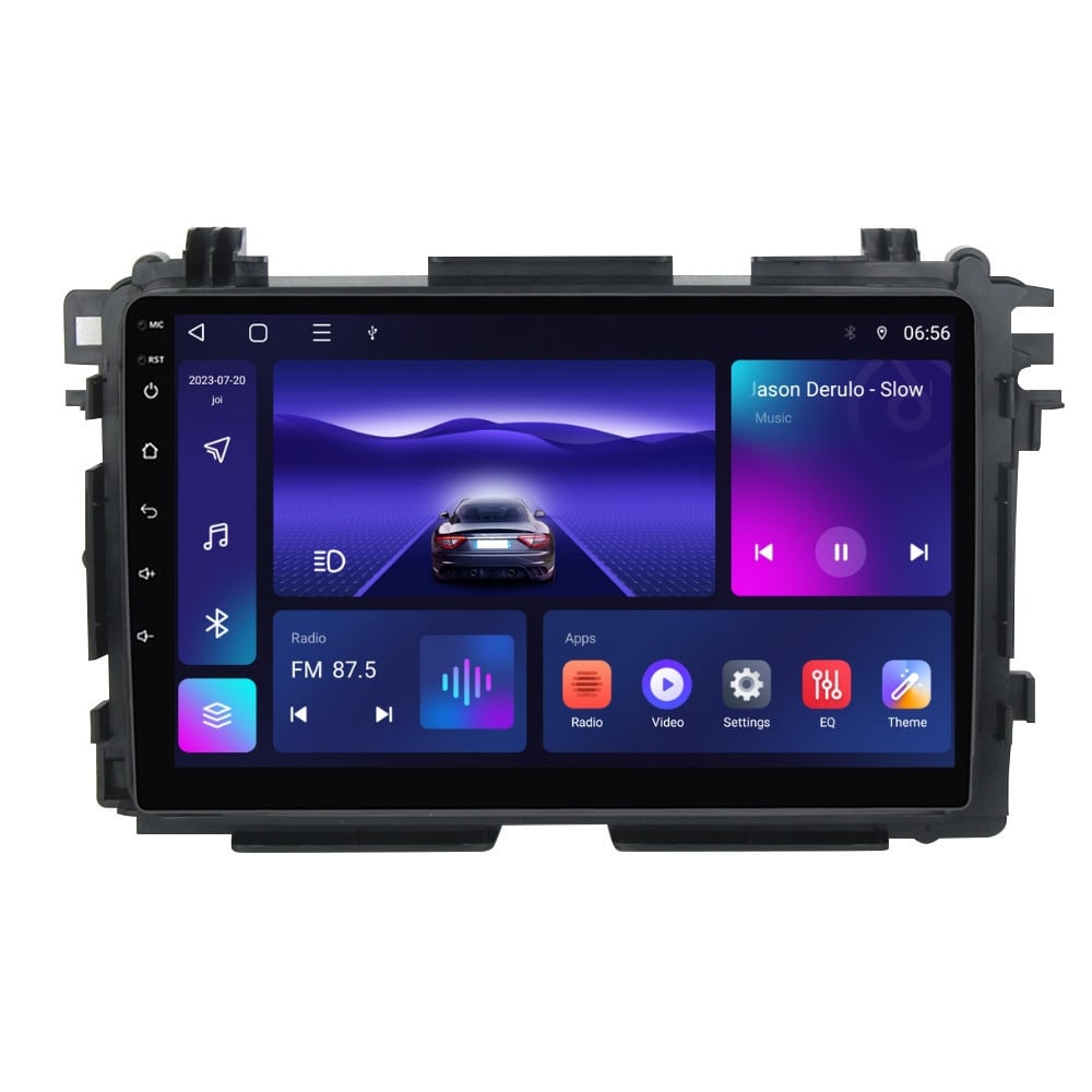 Navigatie dedicata cu Android Honda HR-V 2014 - 2021, 2GB RAM, Radio GPS Dual Zone, Display HD QLED 10