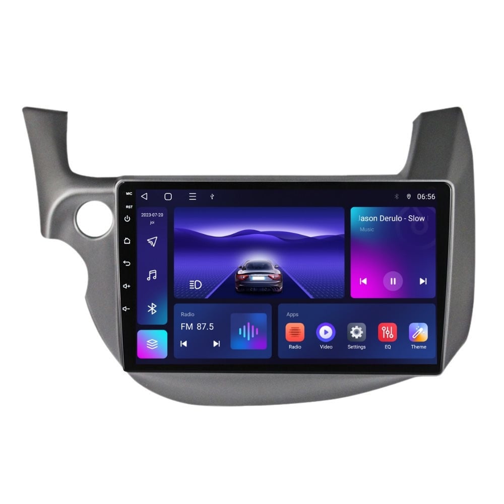 Navigatie dedicata cu Android Honda Jazz III 2007 - 2013, 3GB RAM, Radio GPS Dual Zone, Display HD QLED 10