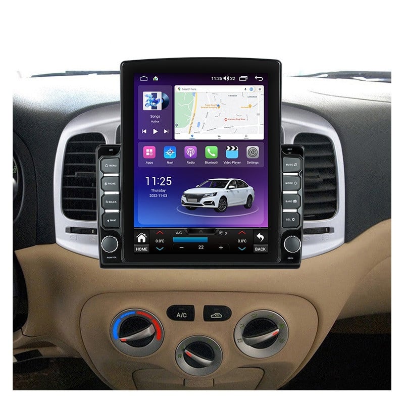 Navigatie dedicata cu Android Hyundai Accent III 2005 - 2010, 8GB RAM, Radio GPS Dual Zone, Touchscreen IPS 9.7