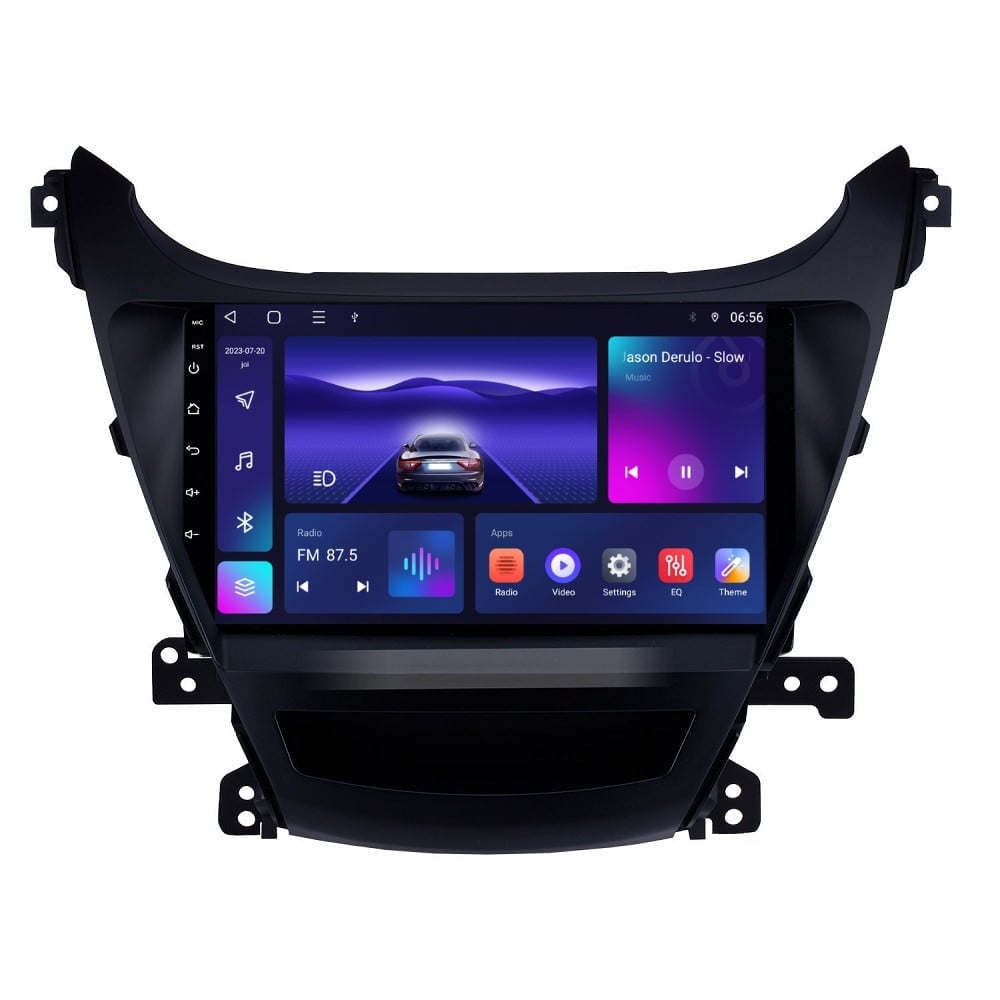 Navigatie dedicata cu Android Hyundai Elantra V 2014 - 2016, 3GB RAM, Radio GPS Dual Zone, Display HD QLED 9