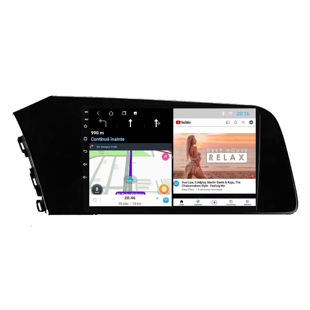 Navigatie dedicata cu Android Hyundai Elantra VII dupa 2020, 2GB RAM, Radio GPS Dual Zone, Display HD IPS 10" Touchscreen, Internet Wi-Fi, Bluetooth, MirrorLink, USB - Imagine 7