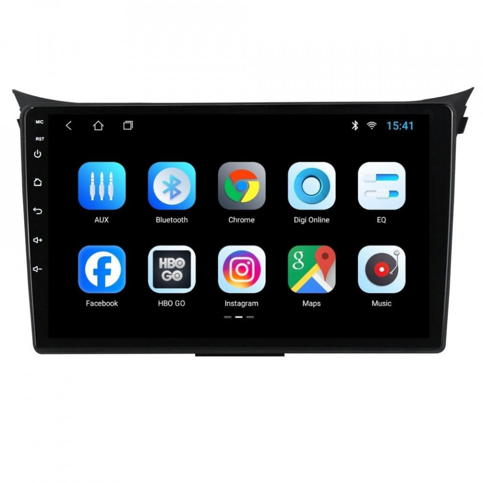 Navigatie dedicata cu Android Hyundai i30 2011 - 2017, 2GB RAM, Radio GPS Dual Zone, Display HD IPS 9