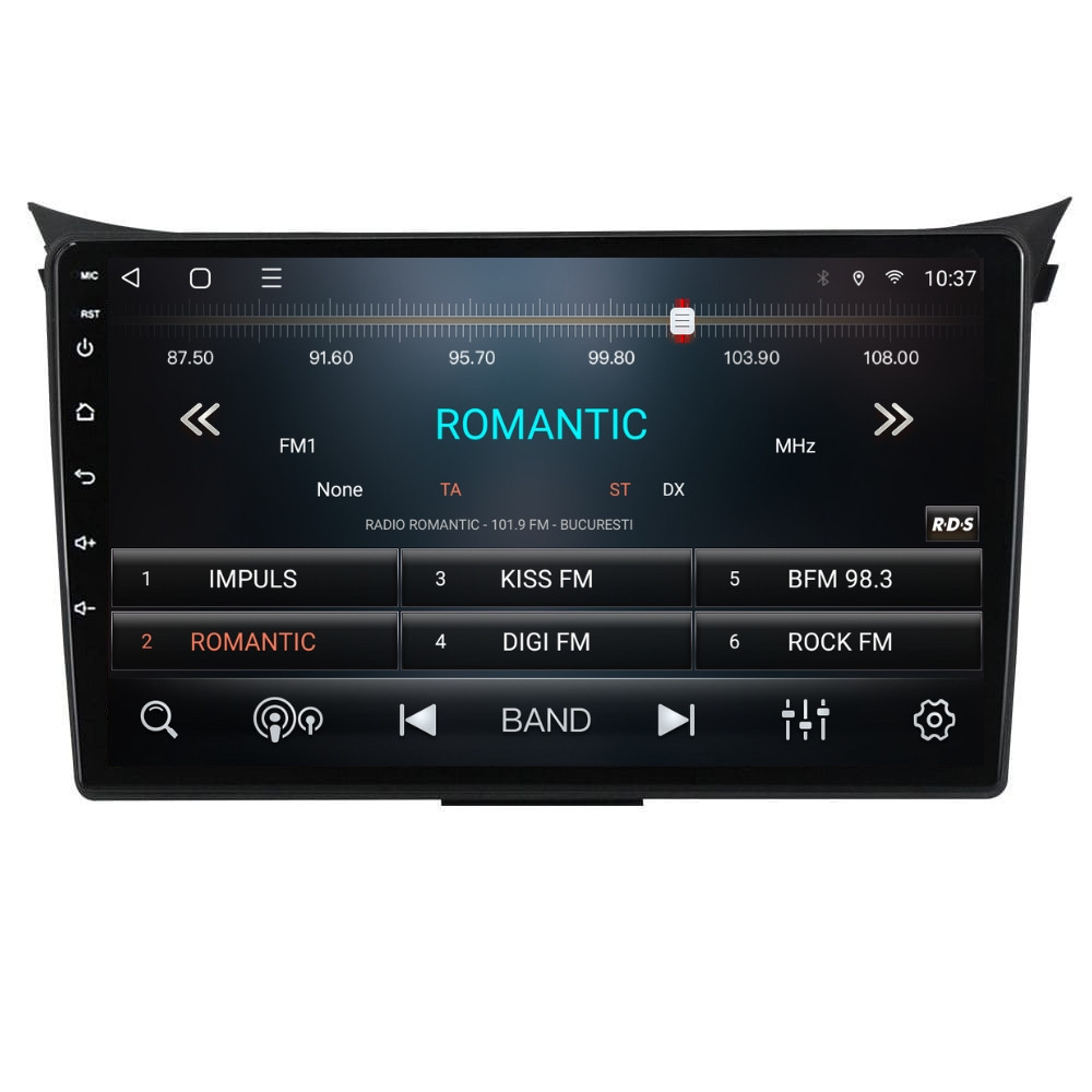 Navigatie dedicata cu Android Hyundai i30 2011 - 2017, 2GB RAM, Radio GPS Dual Zone, Display HD QLED 9