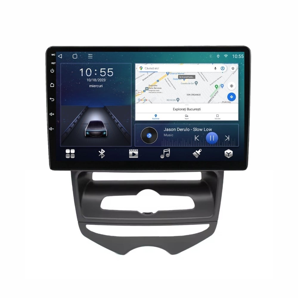 Navigatie dedicata cu Android Hyundai ix20 2010 - 2019, clima manuala, 3GB RAM, Radio GPS Dual Zone, Display HD QLED 9