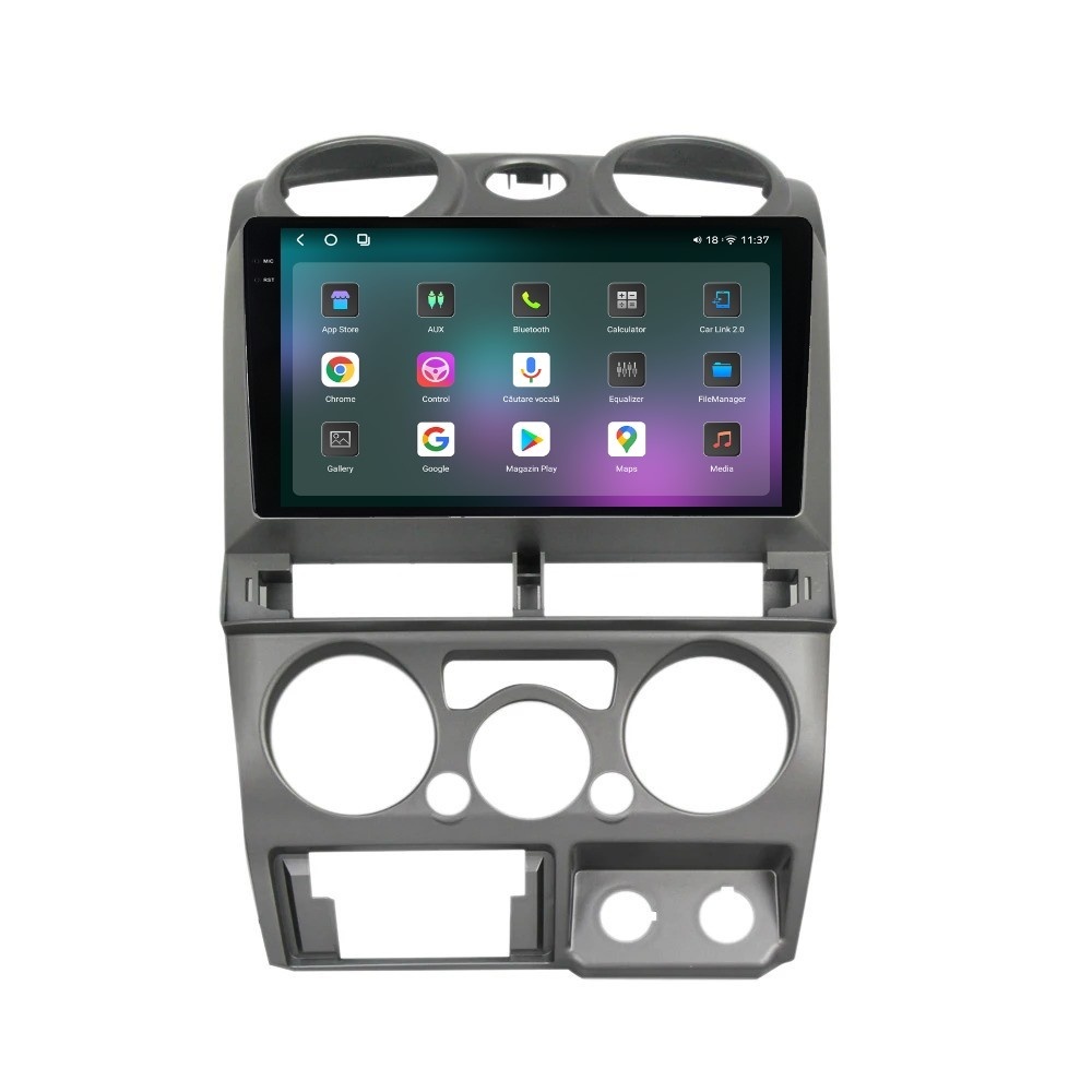 Navigatie dedicata cu Android Isuzu D-Max I 2007 - 2012, 12GB RAM, Radio GPS Dual Zone, Display 2K QLED 9.5