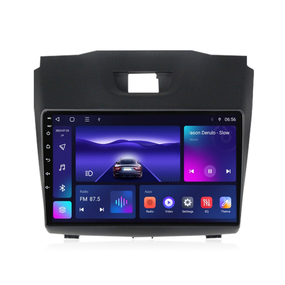 Navigatie dedicata cu Android Isuzu D-Max II 2012 - 2020, 2GB RAM, Radio GPS Dual Zone, Display HD QLED 9