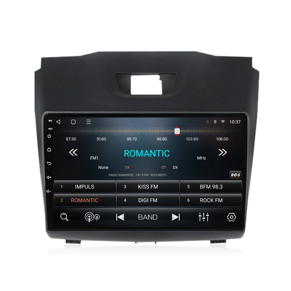 Navigatie dedicata cu Android Isuzu D-Max II 2012 - 2020, 3GB RAM, Radio GPS Dual Zone, Display HD QLED 9