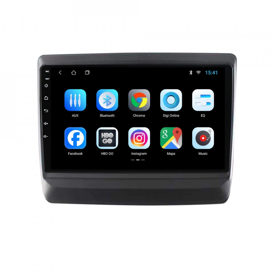 Navigatie dedicata cu Android Isuzu D-Max III dupa 2020, 2GB RAM, Radio GPS Dual Zone, Display HD IPS 9