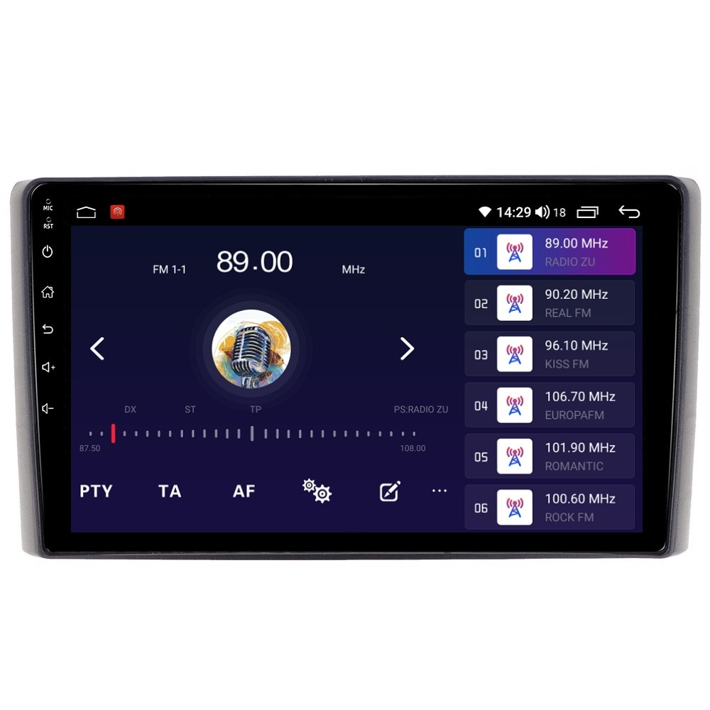Navigatie dedicata cu Android Iveco Daily 2006 - 2014, 2GB RAM, Radio GPS Dual Zone, Display HD QLED 9