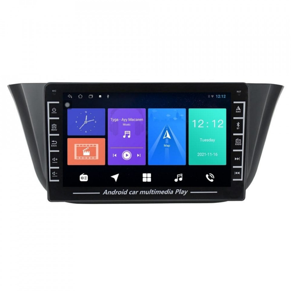 Navigatie dedicata cu Android Iveco Daily VI dupa 2014, 1GB RAM, Radio GPS Dual Zone, Display HD IPS 8