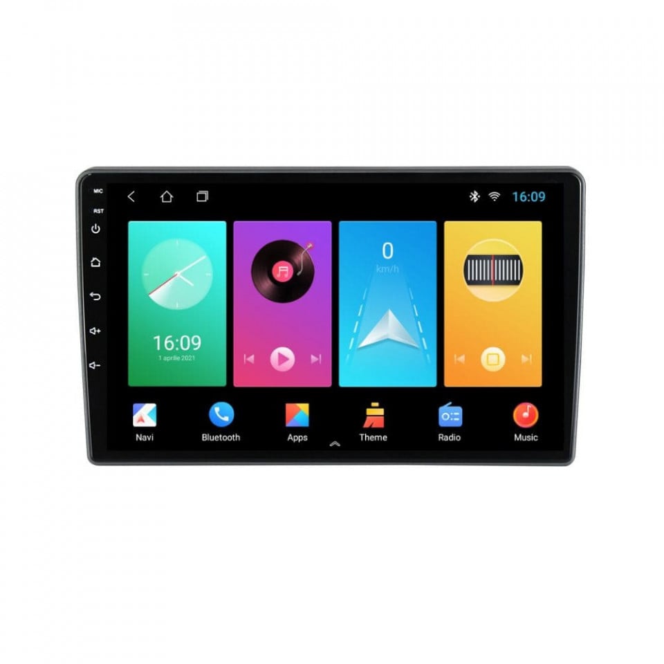 Navigatie dedicata cu Android Jeep Cherokee IV 2007 - 2014, 1GB RAM, Radio GPS Dual Zone, Display HD IPS 10