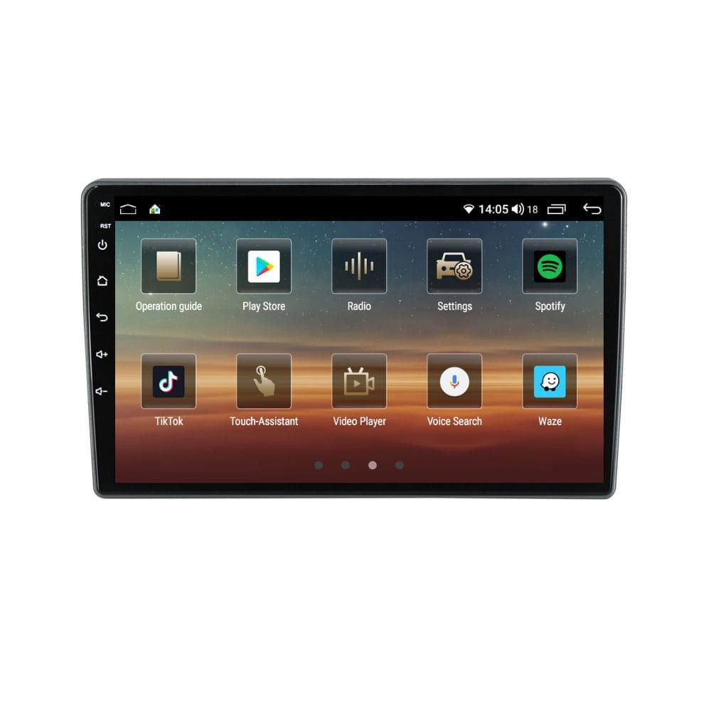 Navigatie dedicata cu Android Jeep Grand Cherokee III 2007 - 2011, 8GB RAM, Radio GPS Dual Zone, Display HD QLED 10