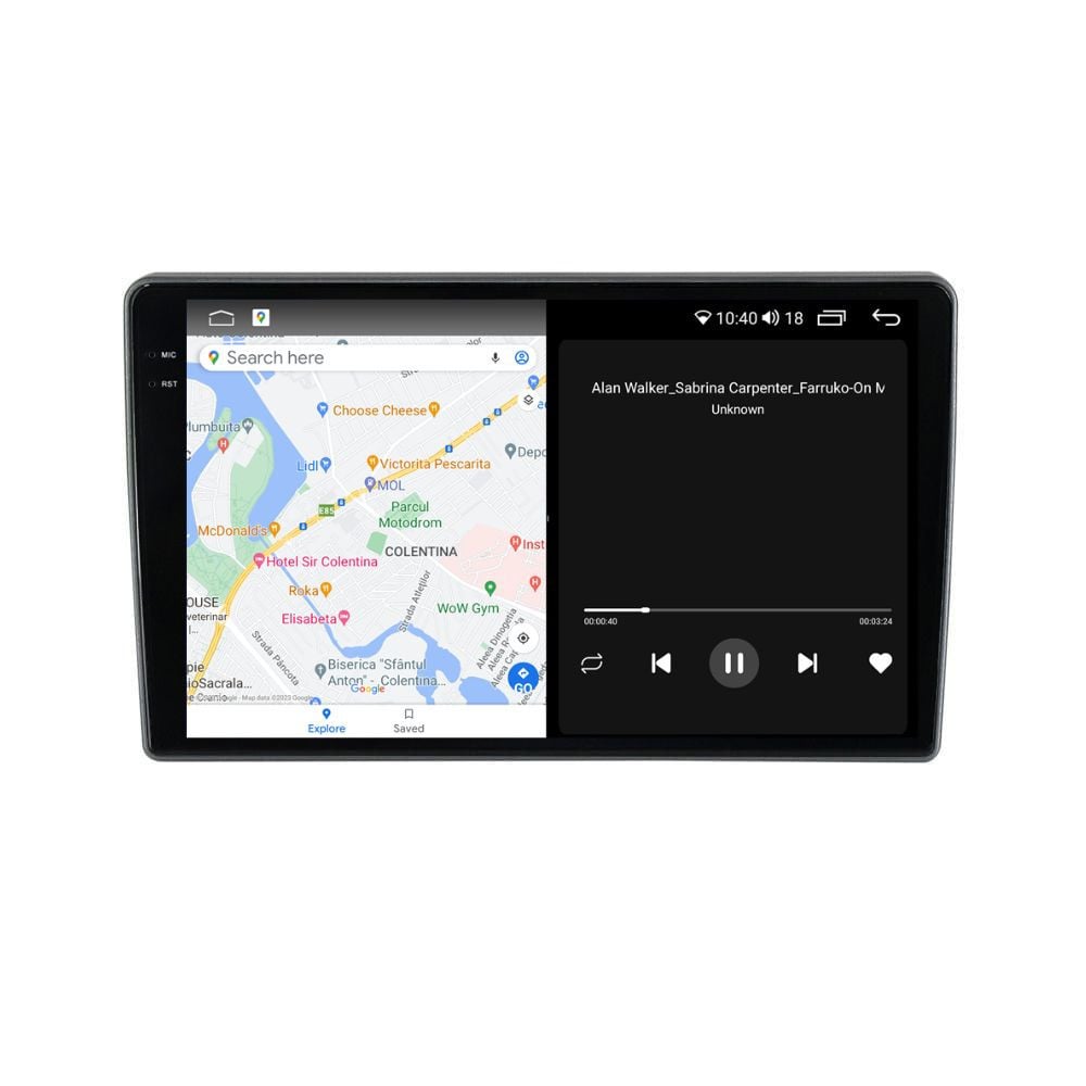 Navigatie dedicata cu Android Jeep Grand Cherokee III 2007 - 2011, 8GB RAM, Radio GPS Dual Zone, Display 2K QLED 10.36