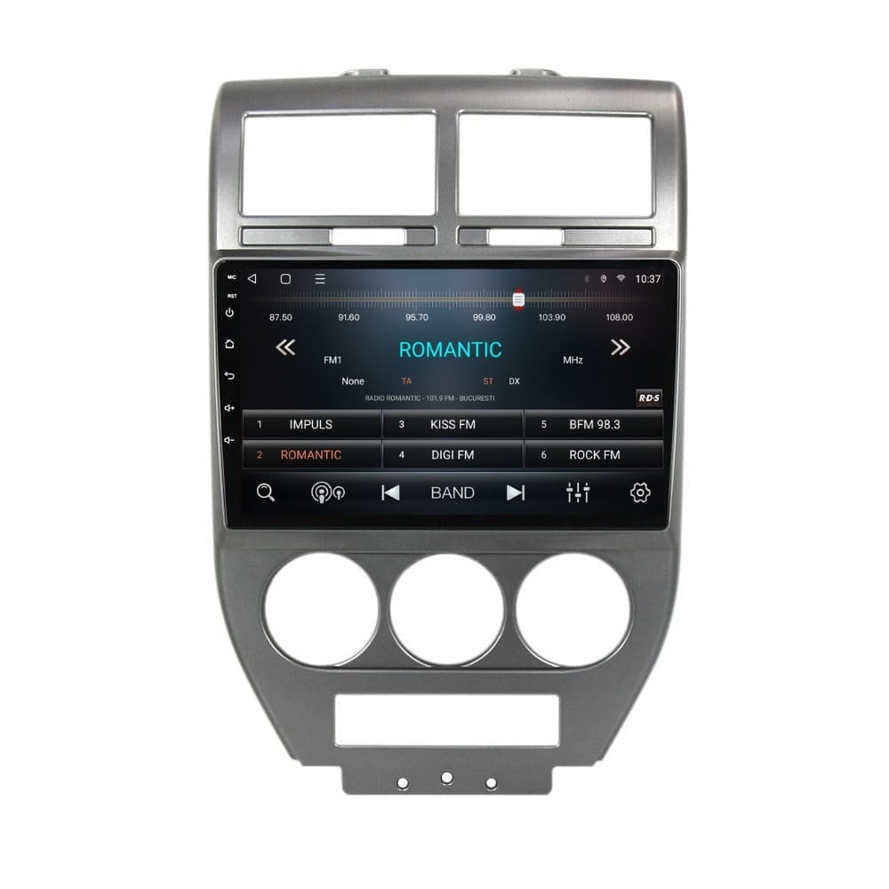 Navigatie dedicata cu Android Jeep Patriot I 2006 - 2010, 3GB RAM, Radio GPS Dual Zone, Display HD QLED 10