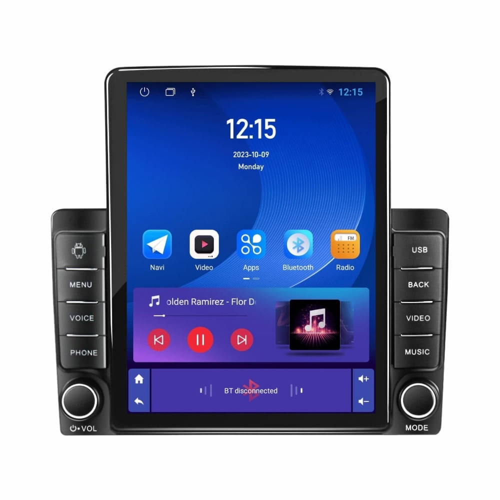 Navigatie dedicata cu Android Jeep Wrangler II 2003 - 2007, 2GB RAM, Radio GPS Dual Zone, Touchscreen IPS 9.7