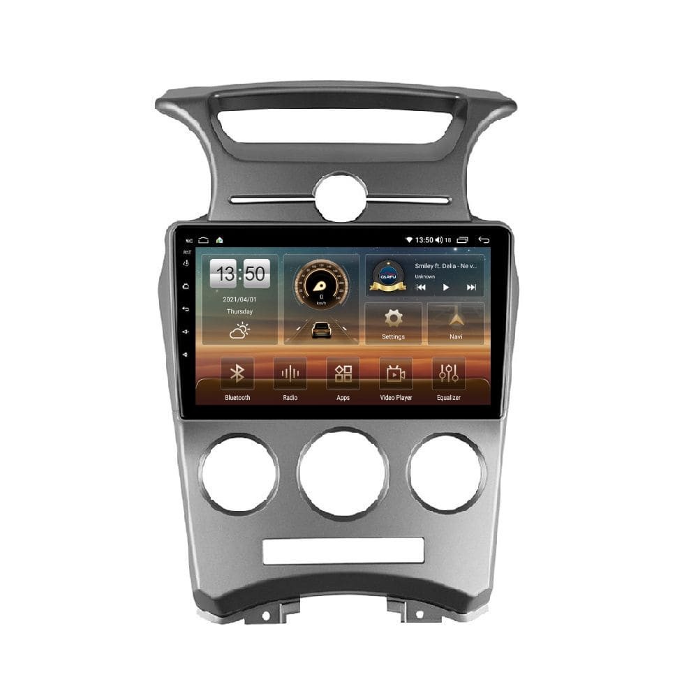 Navigatie dedicata cu Android KIA Carens III 2006 - 2013, clima manuala, 2GB RAM, Radio GPS Dual Zone, Display HD QLED 9