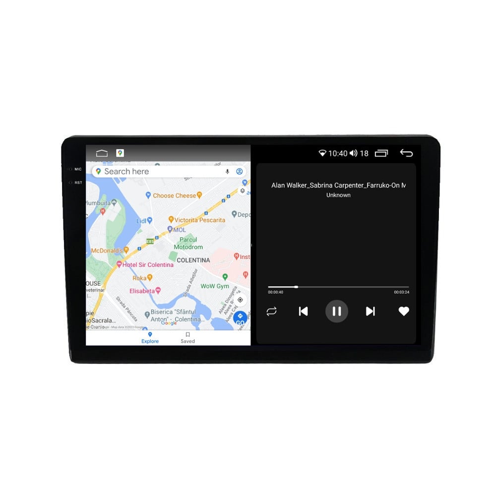 Navigatie dedicata cu Android Kia Ceed 2006 - 2009, 4GB RAM, Radio GPS Dual Zone, Display 2K QLED 9.5