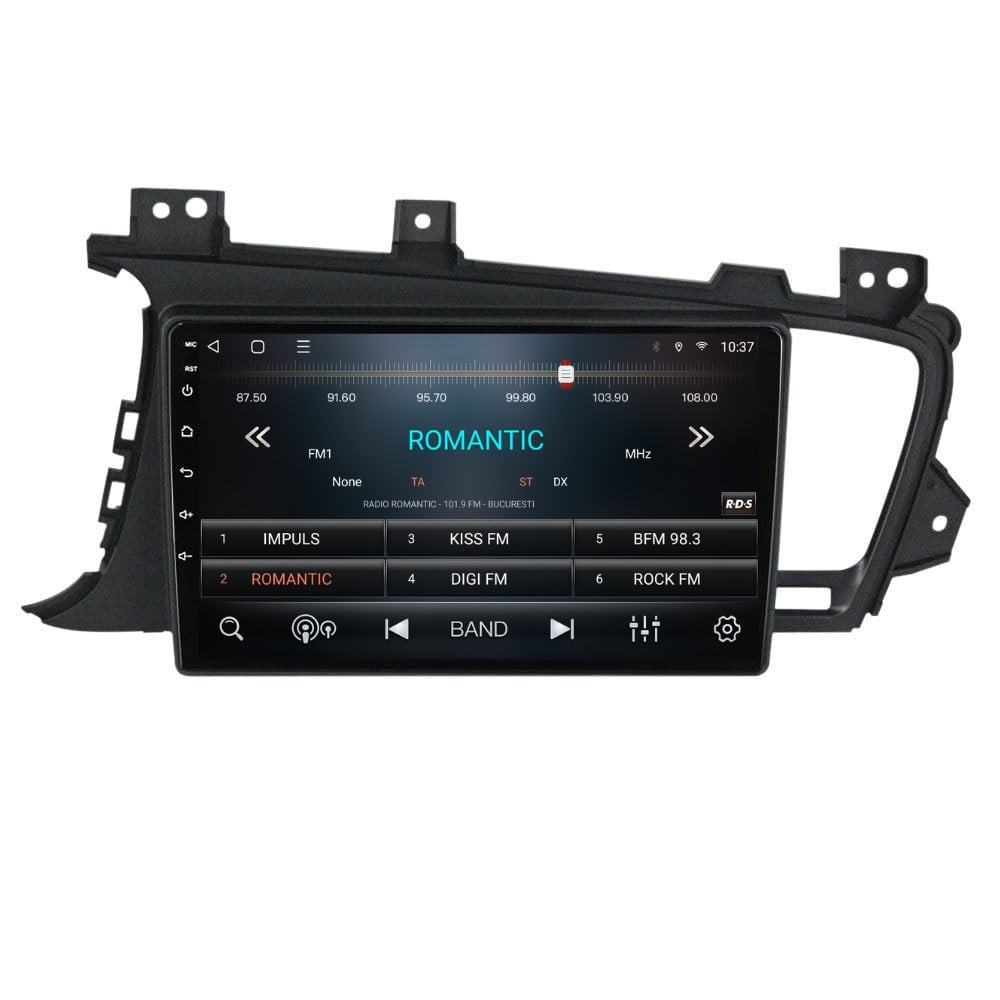 Navigatie dedicata cu Android Kia Optima I 2010 - 2015, 2GB RAM, Radio GPS Dual Zone, Display HD QLED 9