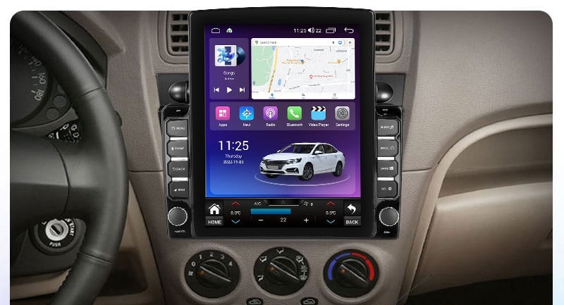 Navigatie dedicata cu Android Kia Picanto I 2007 - 2011, 8GB RAM, Radio GPS Dual Zone, Touchscreen IPS 9.7