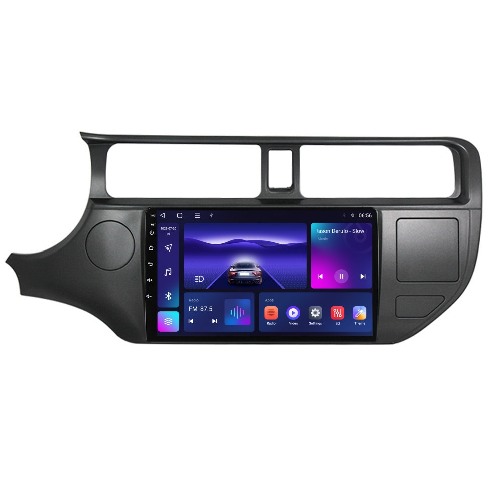 Navigatie dedicata cu Android Kia Rio III 2011 - 2014, 2GB RAM, Radio GPS Dual Zone, Display HD QLED 9