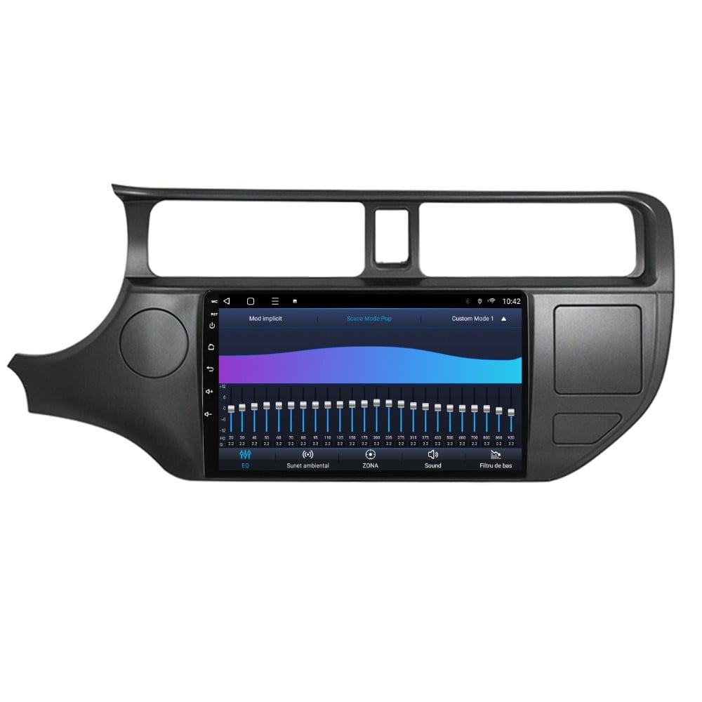 Navigatie dedicata cu Android Kia Rio III 2011 - 2014, 3GB RAM, Radio GPS Dual Zone, Display HD QLED 9