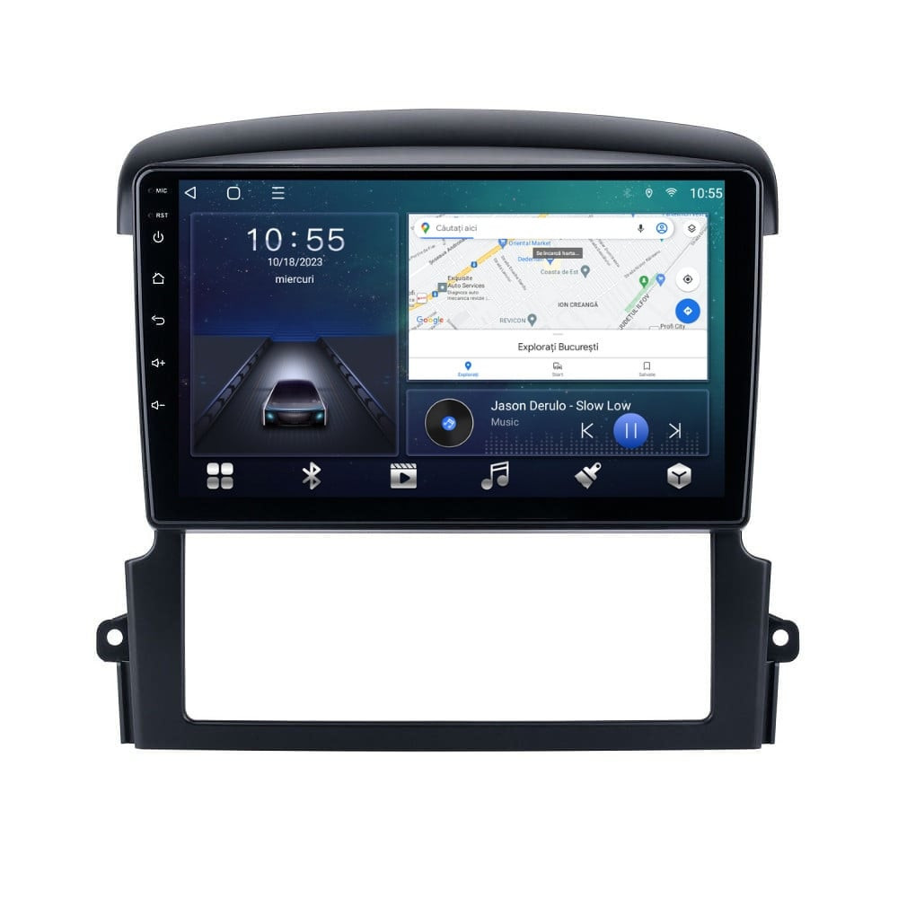 Navigatie dedicata cu Android KIA Sorento I 2006 - 2009, 3GB RAM, Radio GPS Dual Zone, Display HD QLED 9