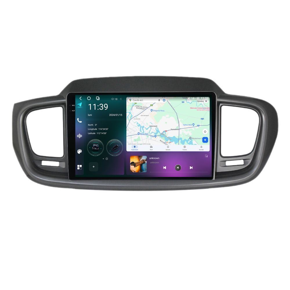 Navigatie dedicata cu Android KIA Sorento III 2015 - 2020, 12GB RAM, Radio GPS Dual Zone, Display 2K QLED 10.36