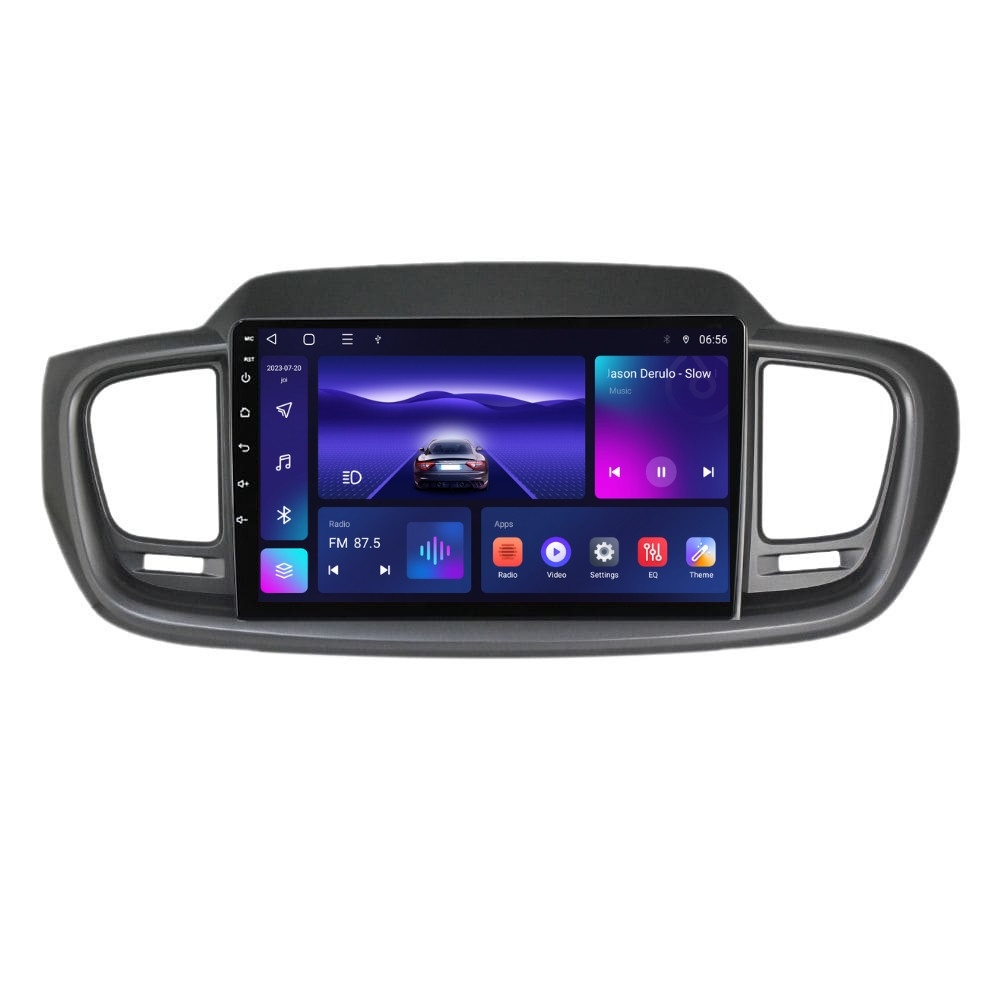 Navigatie dedicata cu Android KIA Sorento III 2015 - 2020, 4GB RAM, Radio GPS Dual Zone, Display HD IPS 10" Touchscreen, Internet Wi-Fi, Bluetooth, MirrorLink, USB