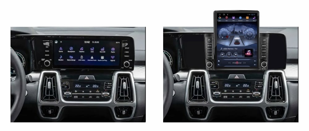 Navigatie dedicata cu Android Kia Sorento IV dupa 2020, 1GB RAM, Radio GPS Dual Zone, Touchscreen IPS 9.7