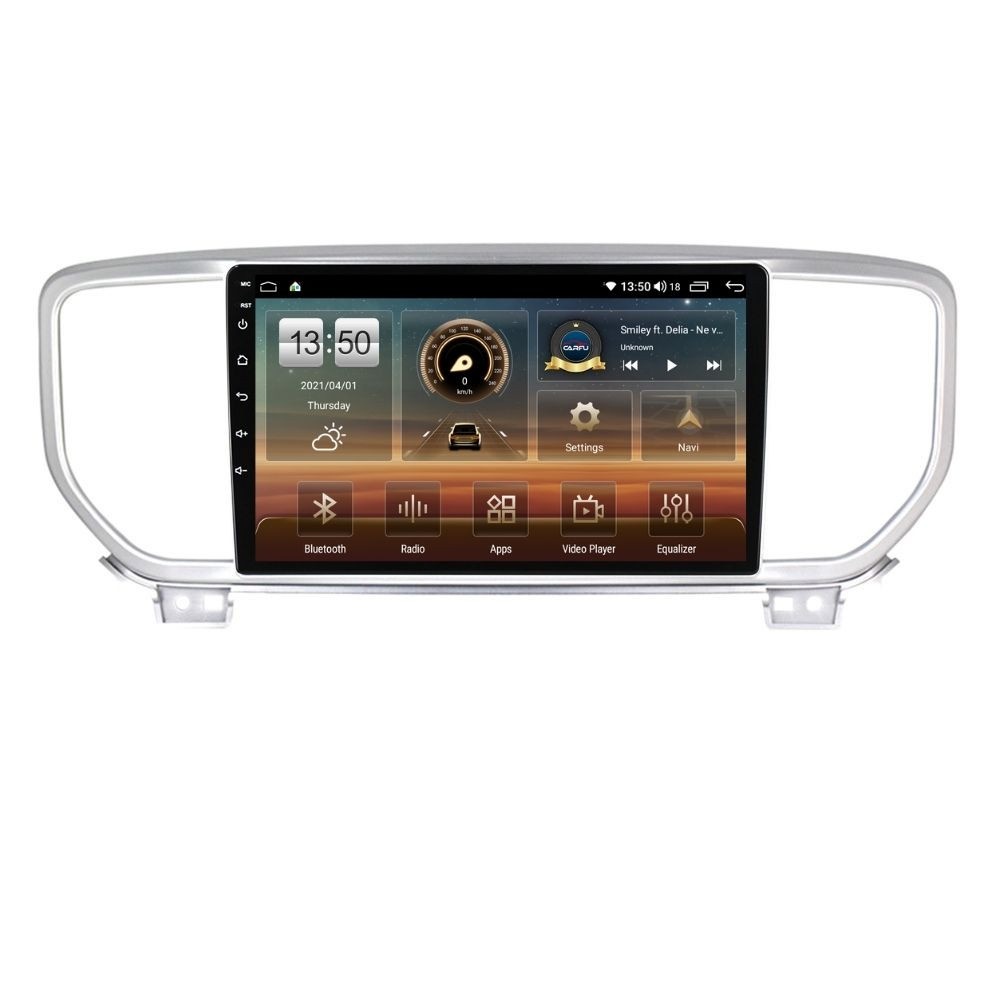 Navigatie dedicata cu Android Kia Sportage 2018 - 2021, 2GB RAM, Radio GPS Dual Zone, Display HD QLED 9