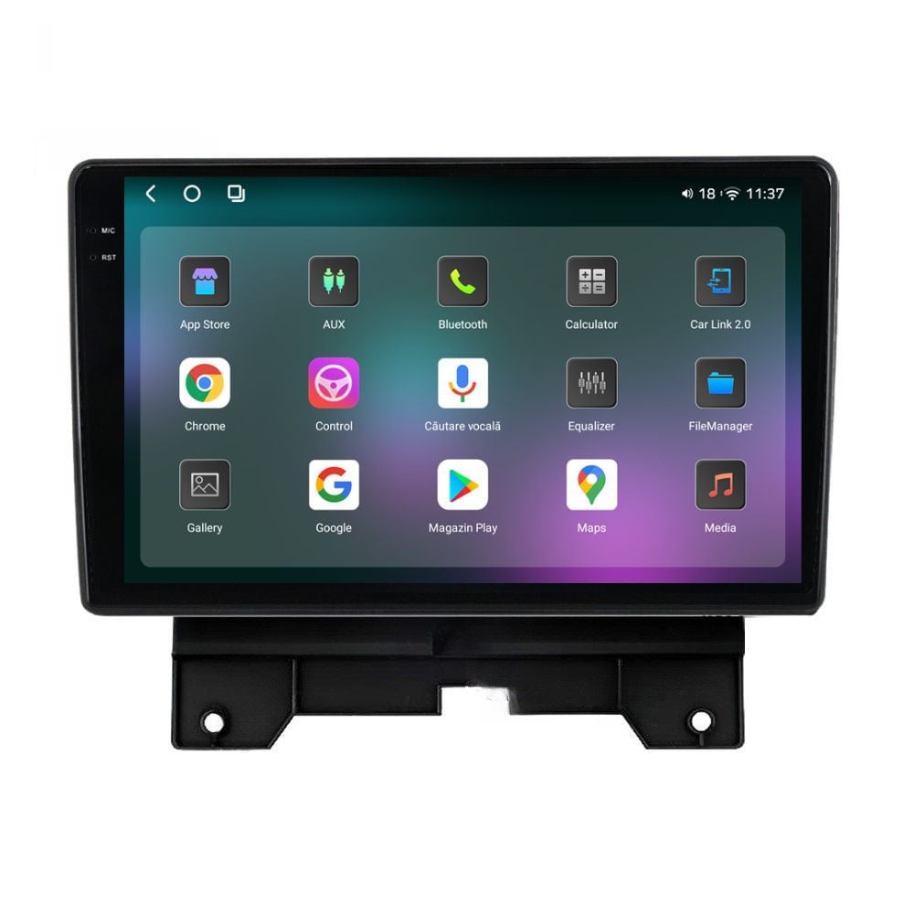 Navigatie dedicata cu Android Land Rover Range Rover Sport I 2009 - 2013, 12GB RAM, Radio GPS Dual Zone, Display 2K QLED 9.5