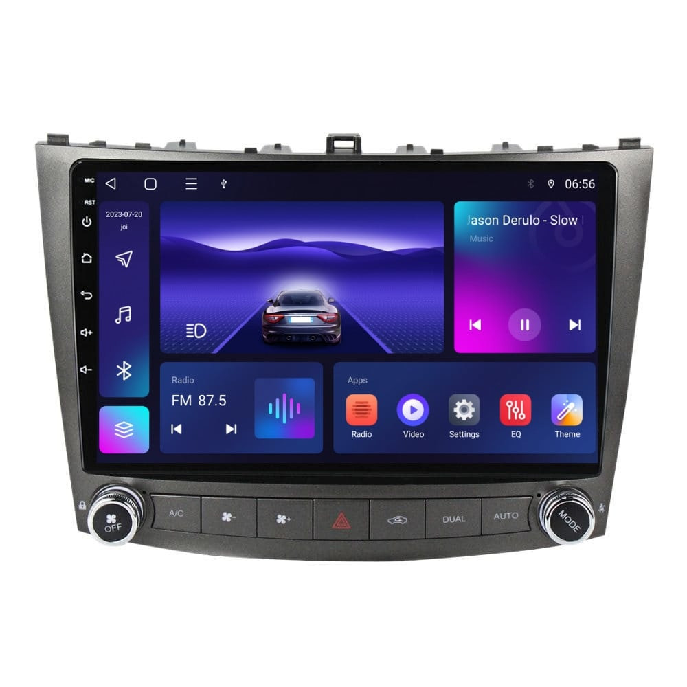 Navigatie dedicata cu Android Lexus IS 2005 - 2013, 3GB RAM, Radio GPS Dual Zone, Display HD QLED 10