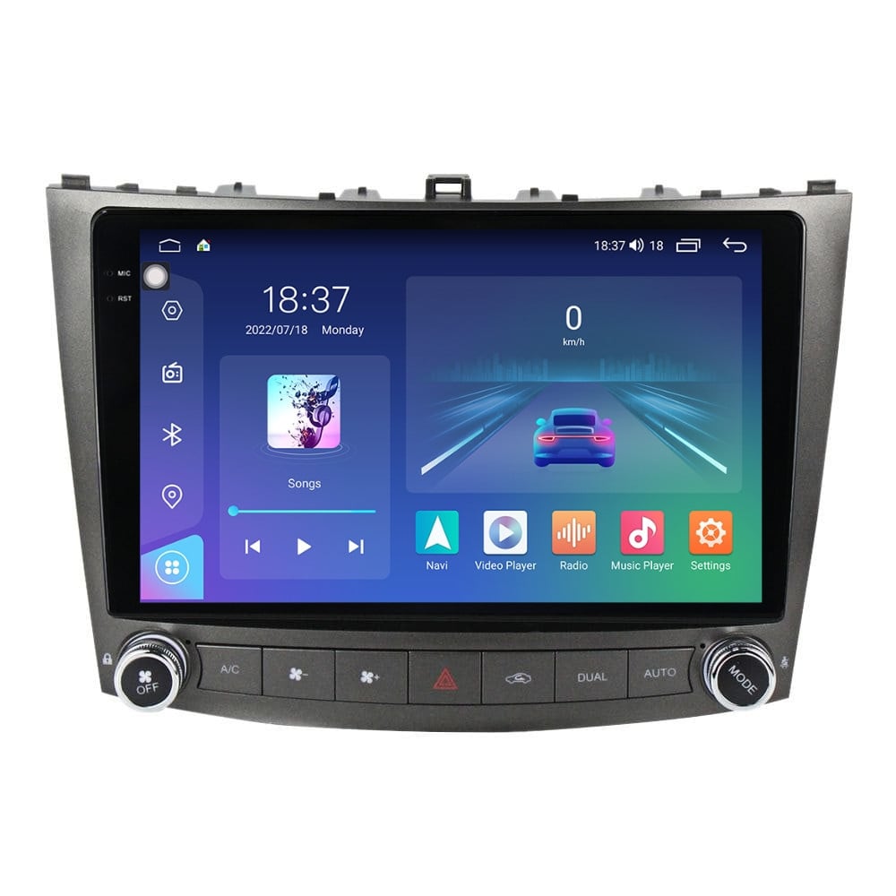 Navigatie dedicata cu Android Lexus IS 2005 - 2013, 4GB RAM, Radio GPS Dual Zone, Display 2K QLED 10.36