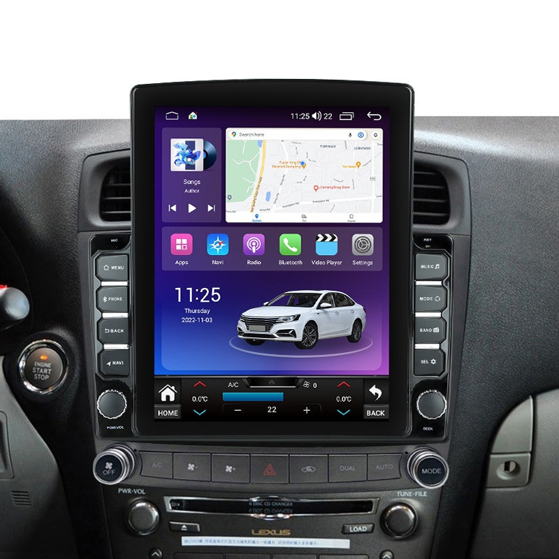 Navigatie dedicata cu Android Lexus IS 2005 - 2013, 4GB RAM, Radio GPS Dual Zone, Touchscreen IPS 9.7