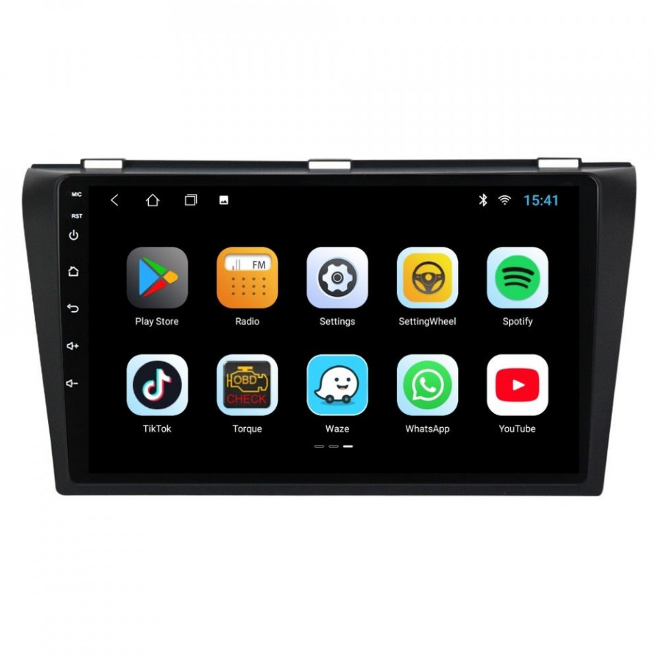 Navigatie dedicata cu Android Mazda 3 2003 - 2009, 1GB RAM, Radio GPS Dual Zone, Display HD IPS 9