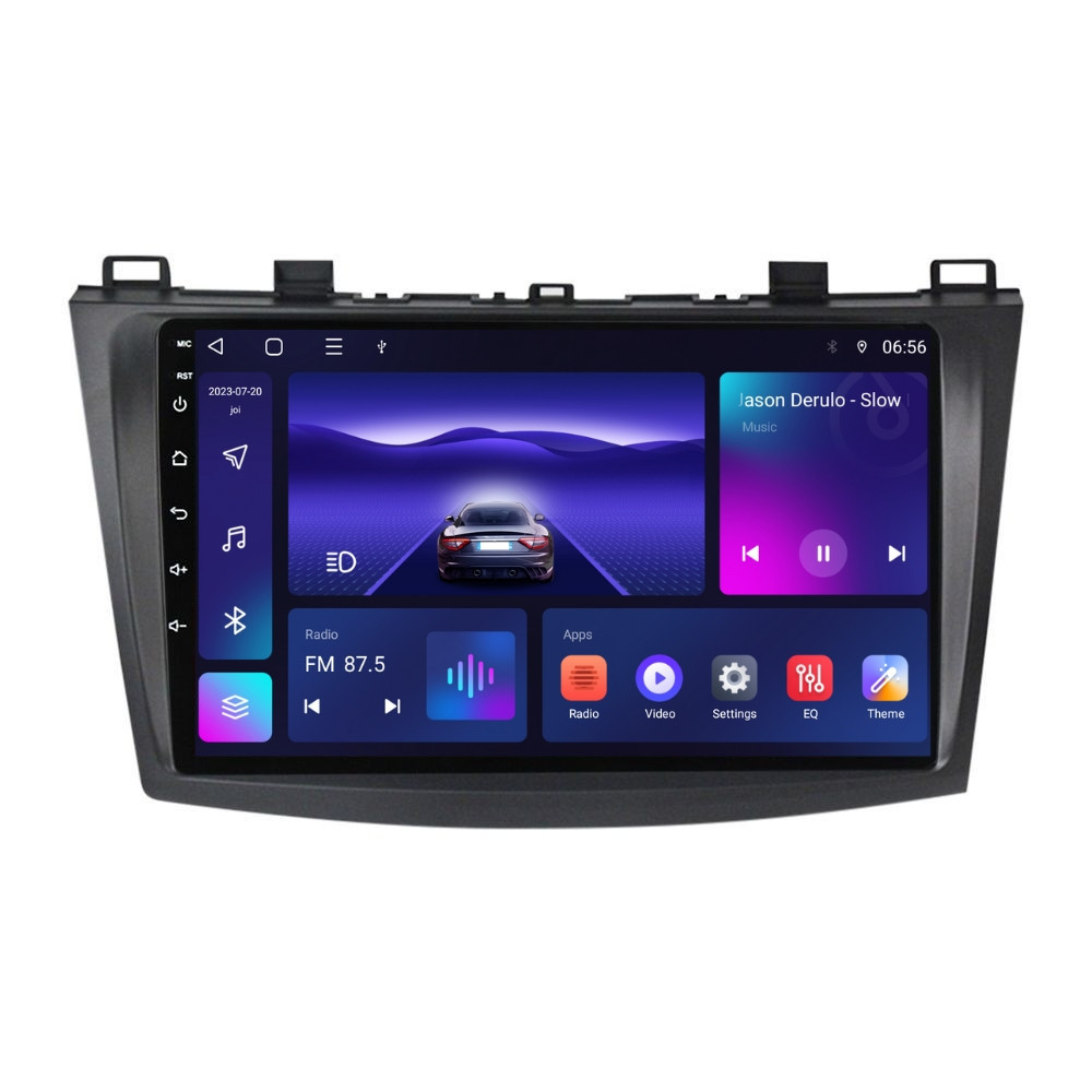 Navigatie dedicata cu Android Mazda 3 2009 - 2013, 2GB RAM, Radio GPS Dual Zone, Display HD QLED 9