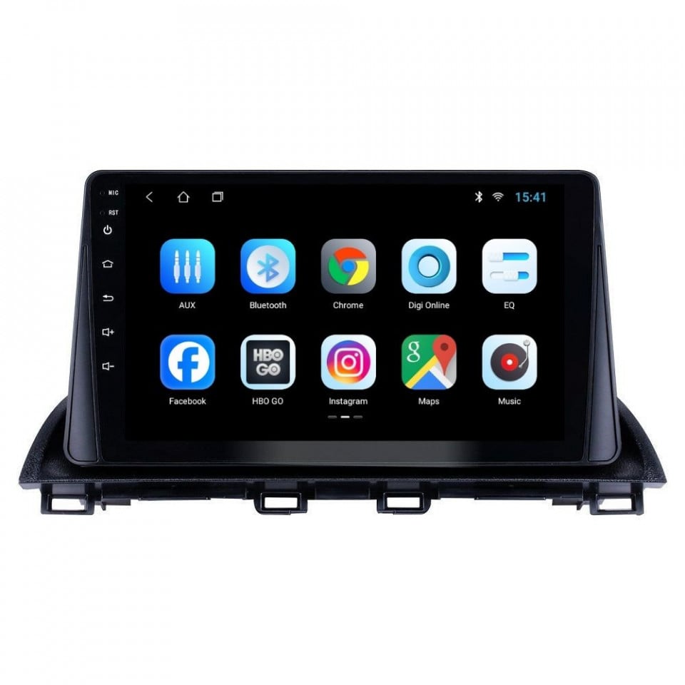 Navigatie dedicata cu Android Mazda 3 2013 - 2019, 1GB RAM, Radio GPS Dual Zone, Display HD IPS 9