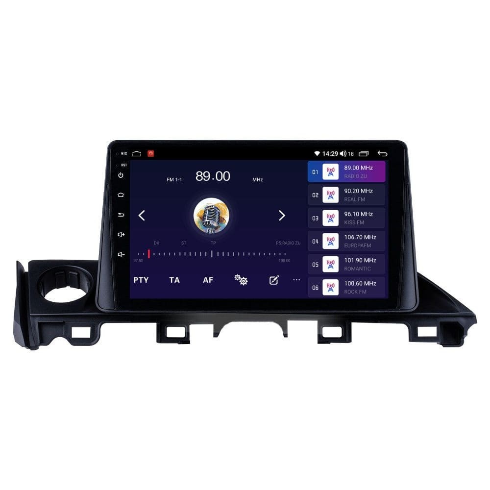 Navigatie dedicata cu Android Mazda 6 2015 - 2018, 2GB RAM, Radio GPS Dual Zone, Display HD QLED 9