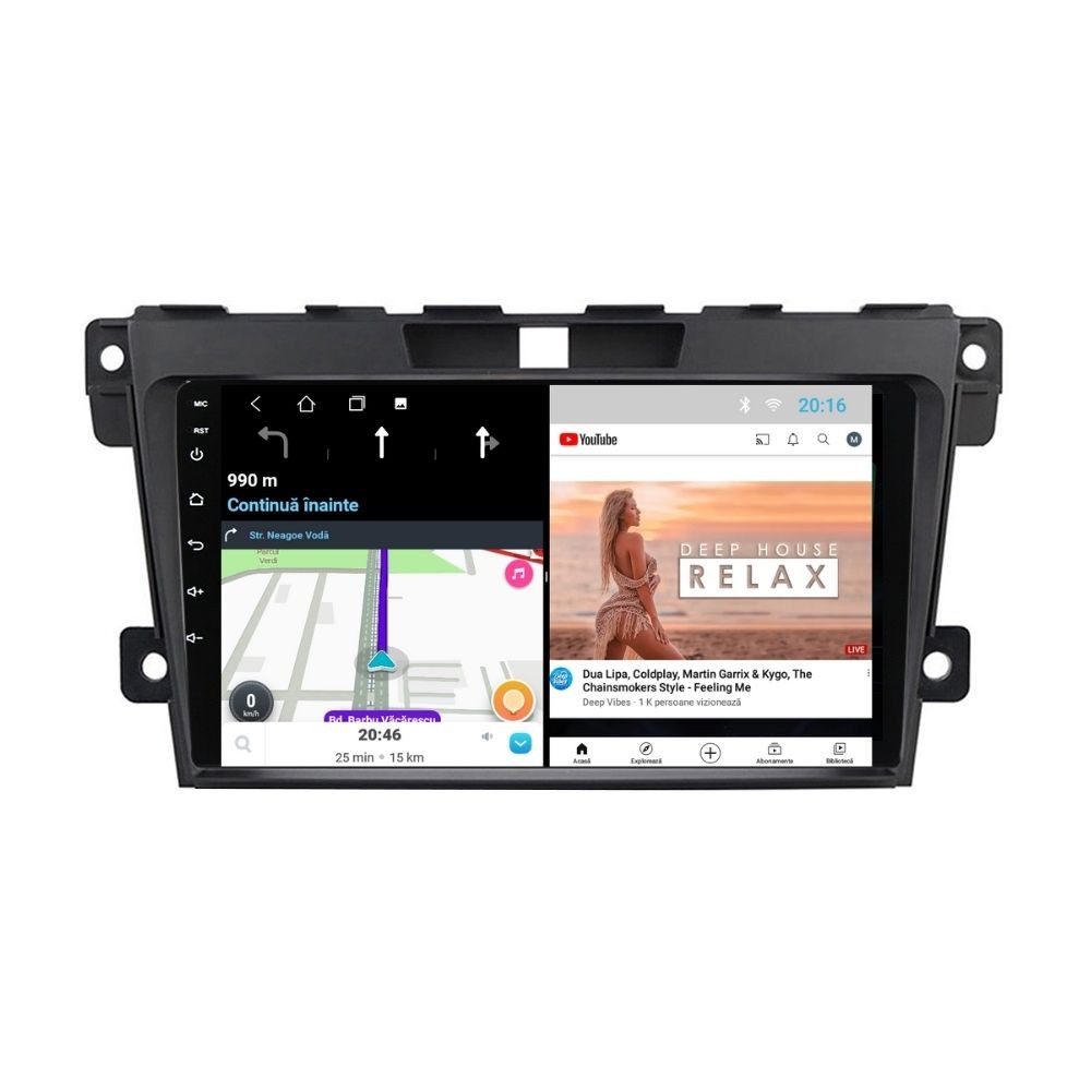 Navigatie dedicata cu Android Mazda CX-7 2006 - 2015, 2GB RAM, Radio GPS Dual Zone, Display HD IPS 9" Touchscreen, Internet Wi-Fi, Bluetooth, MirrorLink, USB - Imagine 6