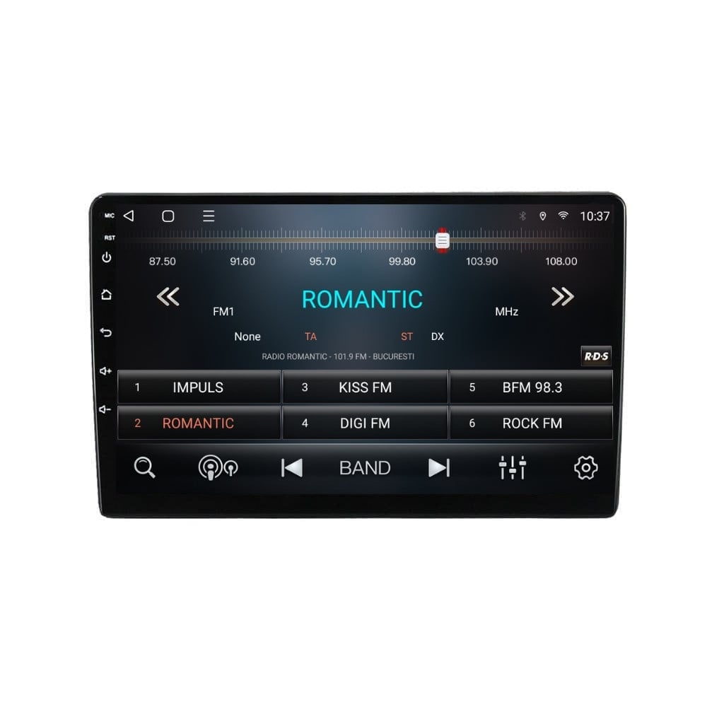 Navigatie dedicata cu Android Mercedes CLK C209 2002 - 2005, 2GB RAM, Radio GPS Dual Zone, Display HD QLED 9