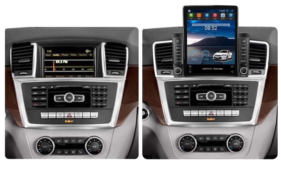 Navigatie dedicata cu Android Mercedes GL-Class GL X166 2012 - 2015, 2GB RAM, Radio GPS Dual Zone, Touchscreen IPS 9.7